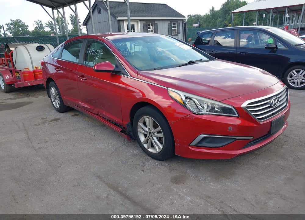 2016 HYUNDAI SONATA SE VIN: 5NPE24AF5GH276665