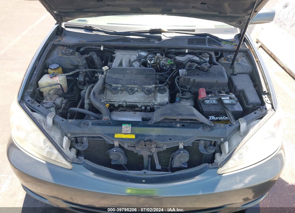 2002 TOYOTA CAMRY LE V6 VIN: 4T1BF32K72U522347