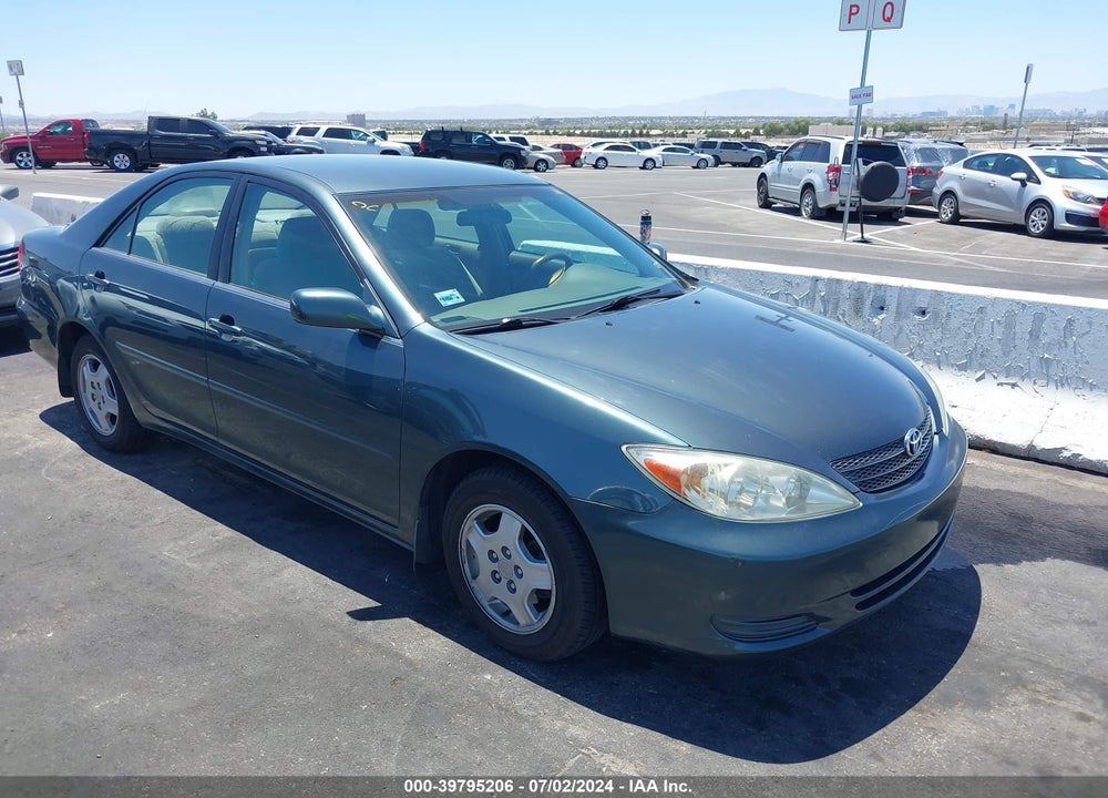 2002 TOYOTA CAMRY LE V6 VIN: 4T1BF32K72U522347
