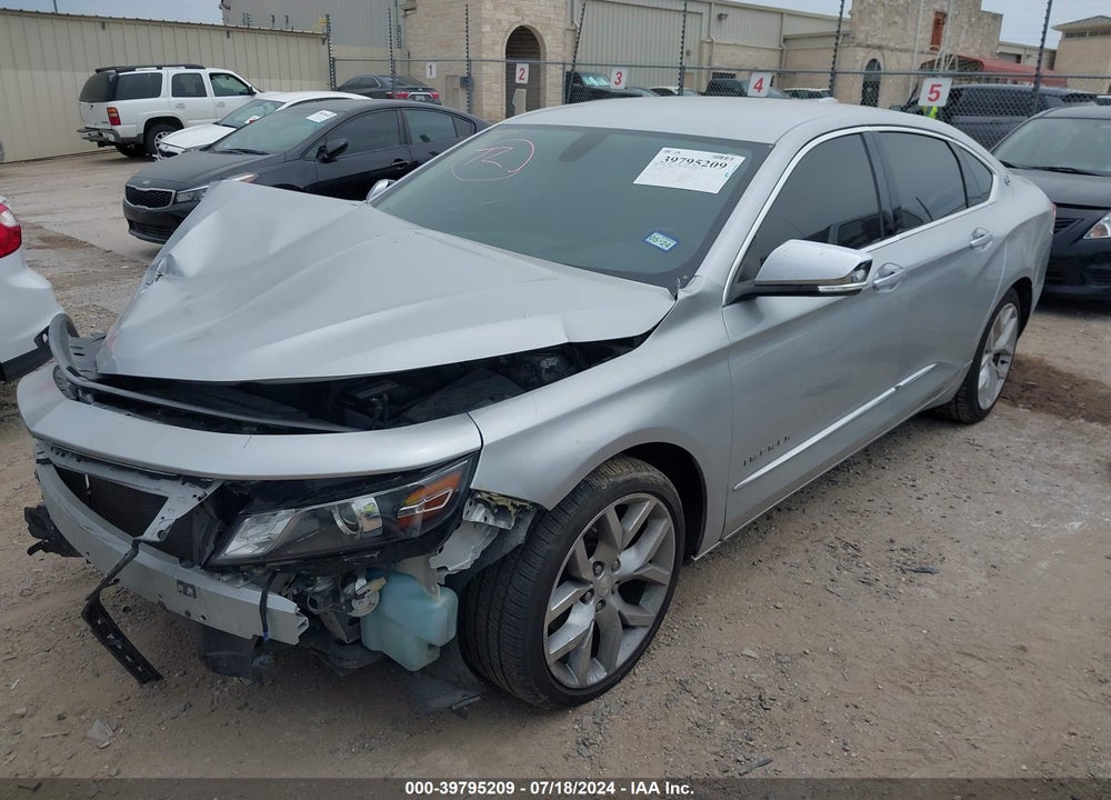 2018 CHEVROLET IMPALA 2LZ VIN: 2G1125S34J9169036