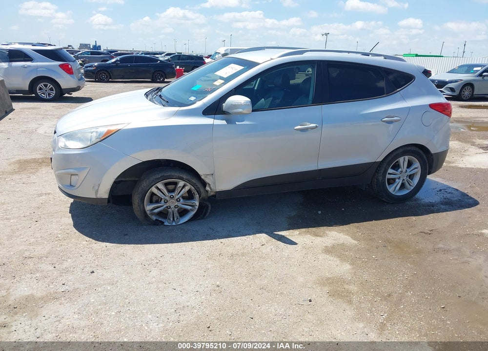 2013 HYUNDAI TUCSON GLS VIN: KM8JU3AC7DU655432