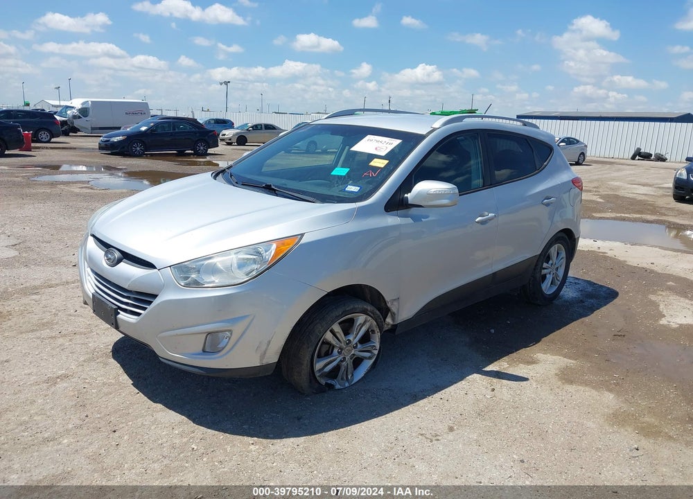 2013 HYUNDAI TUCSON GLS VIN: KM8JU3AC7DU655432