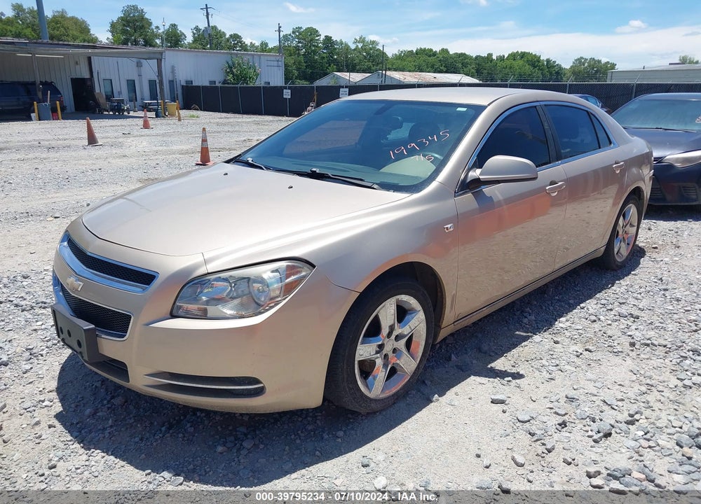 2008 CHEVROLET MALIBU LT VIN: 1G1ZH57B484199345