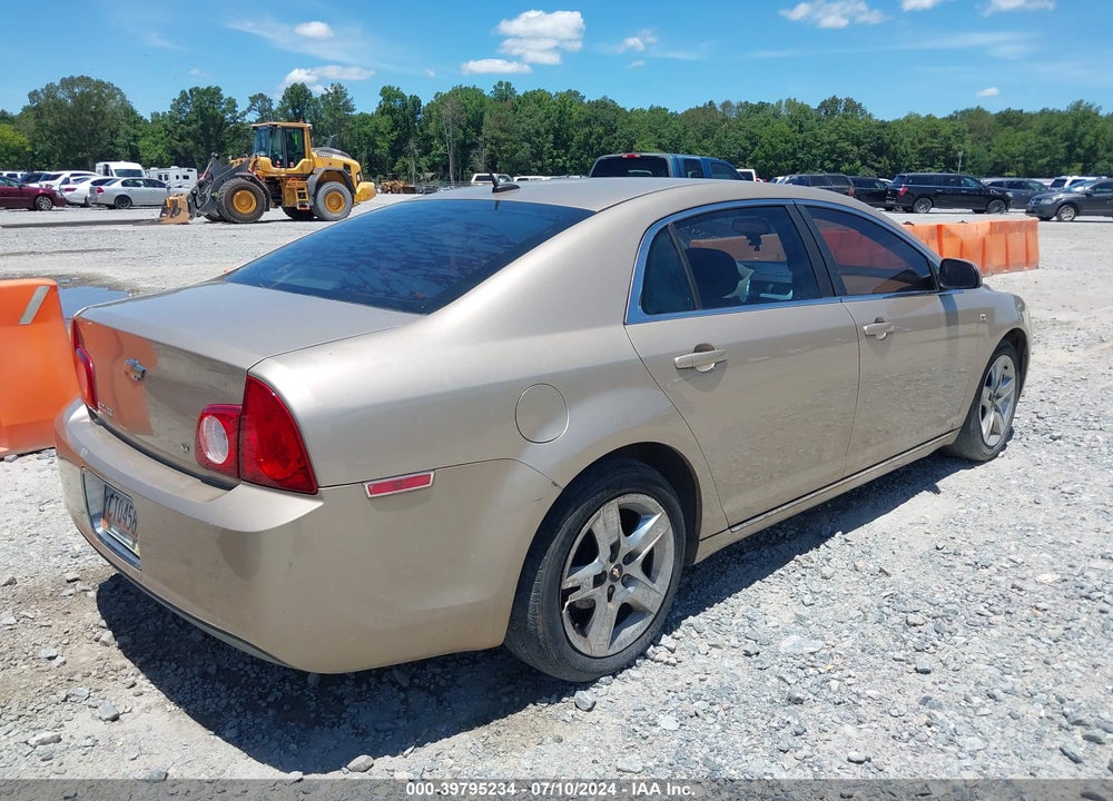 2008 CHEVROLET MALIBU LT VIN: 1G1ZH57B484199345