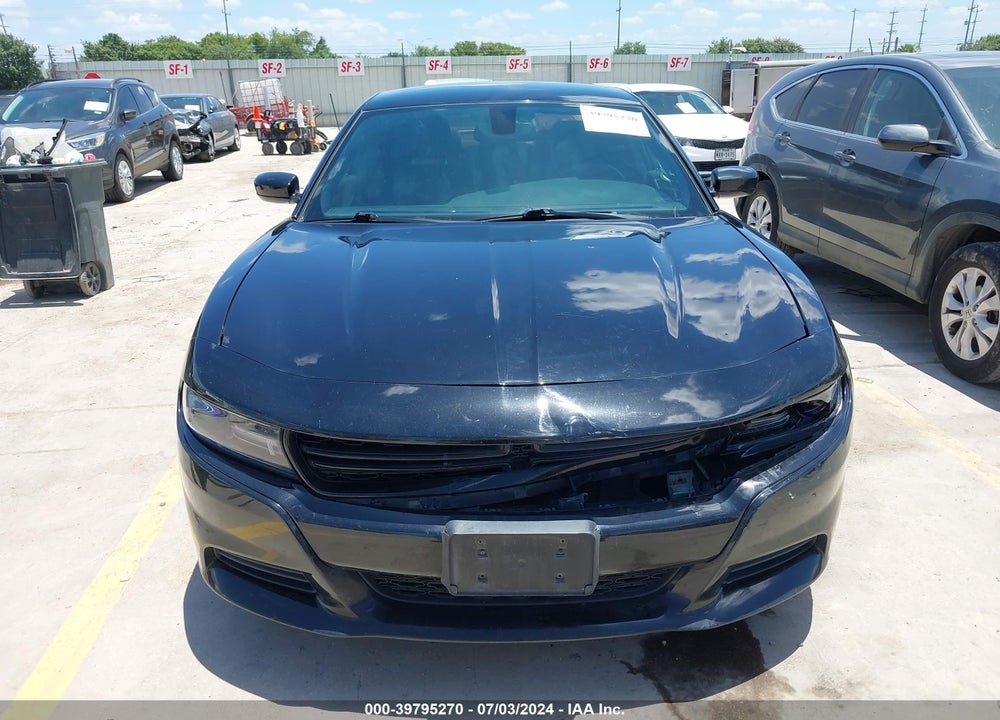 2016 DODGE CHARGER SE VIN: 2C3CDXBG3GH333193