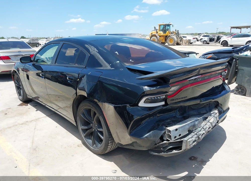 2016 DODGE CHARGER SE VIN: 2C3CDXBG3GH333193