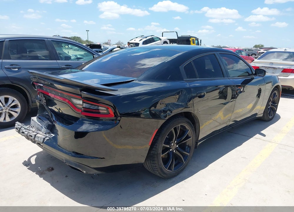 2016 DODGE CHARGER SE VIN: 2C3CDXBG3GH333193