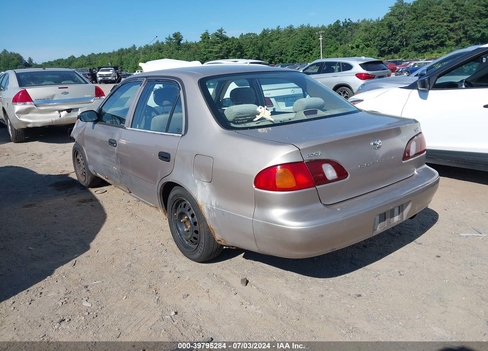 2000 TOYOTA COROLLA VE VIN: 2T1BR12EXYC335927