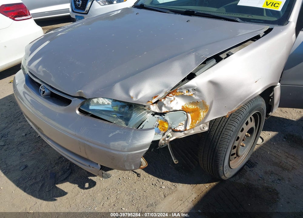 2000 TOYOTA COROLLA VE VIN: 2T1BR12EXYC335927