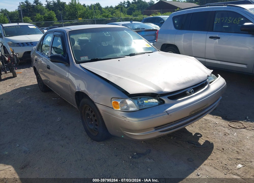 2000 TOYOTA COROLLA VE VIN: 2T1BR12EXYC335927