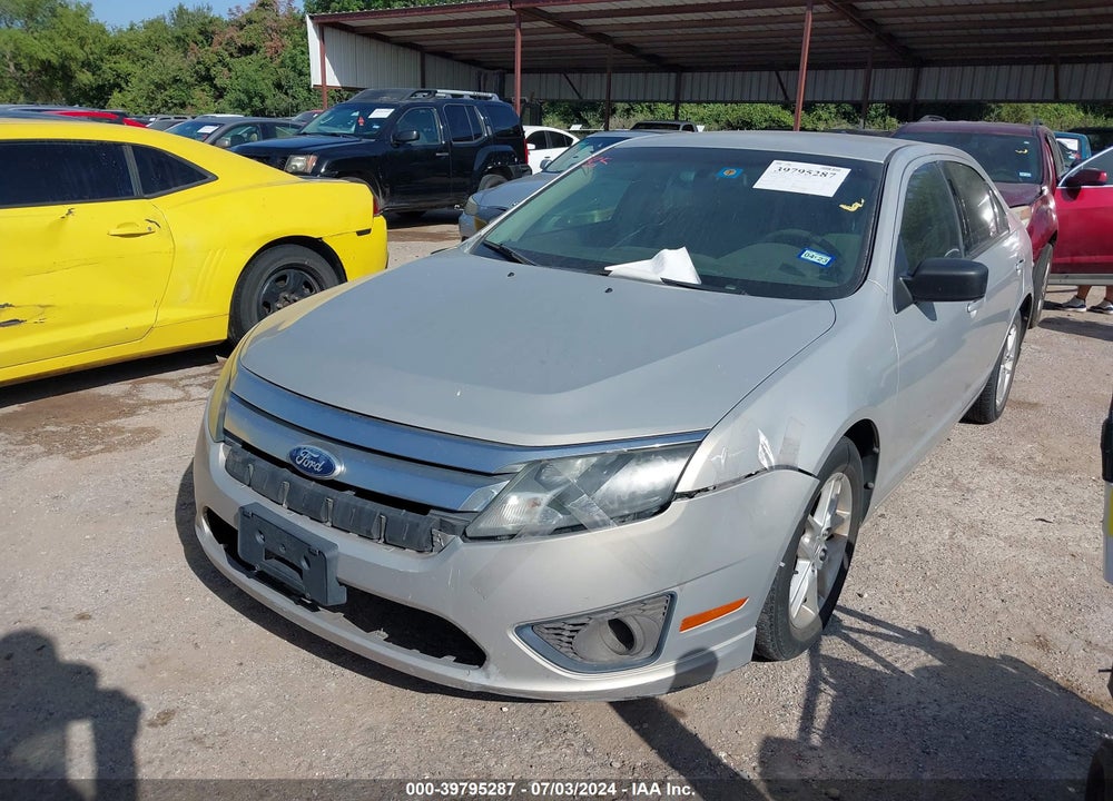 2010 FORD FUSION S VIN: 3FAHP0GA6AR275778
