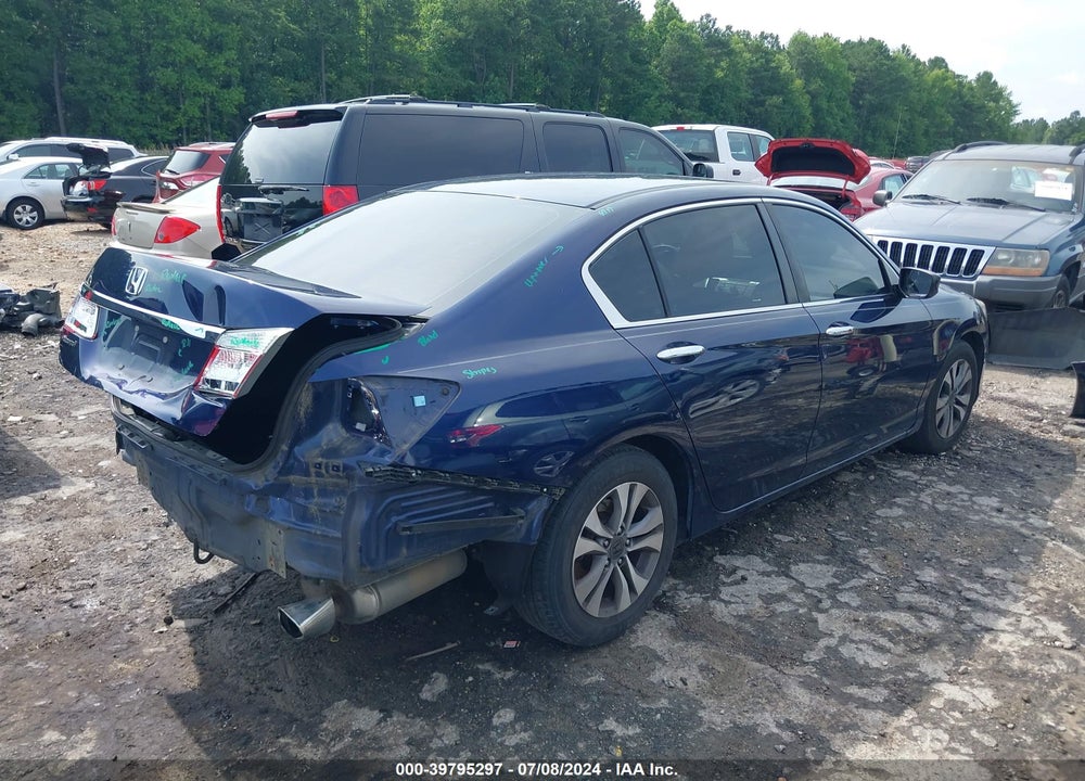 2015 HONDA ACCORD LX VIN: 1HGCR2F32FA039838