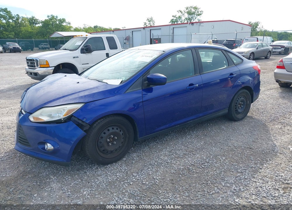 2012 FORD FOCUS SE VIN: 1FAHP3F2XCL464818