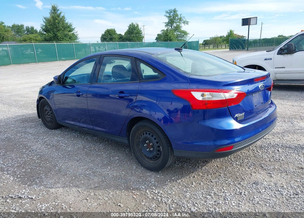 2012 FORD FOCUS SE VIN: 1FAHP3F2XCL464818