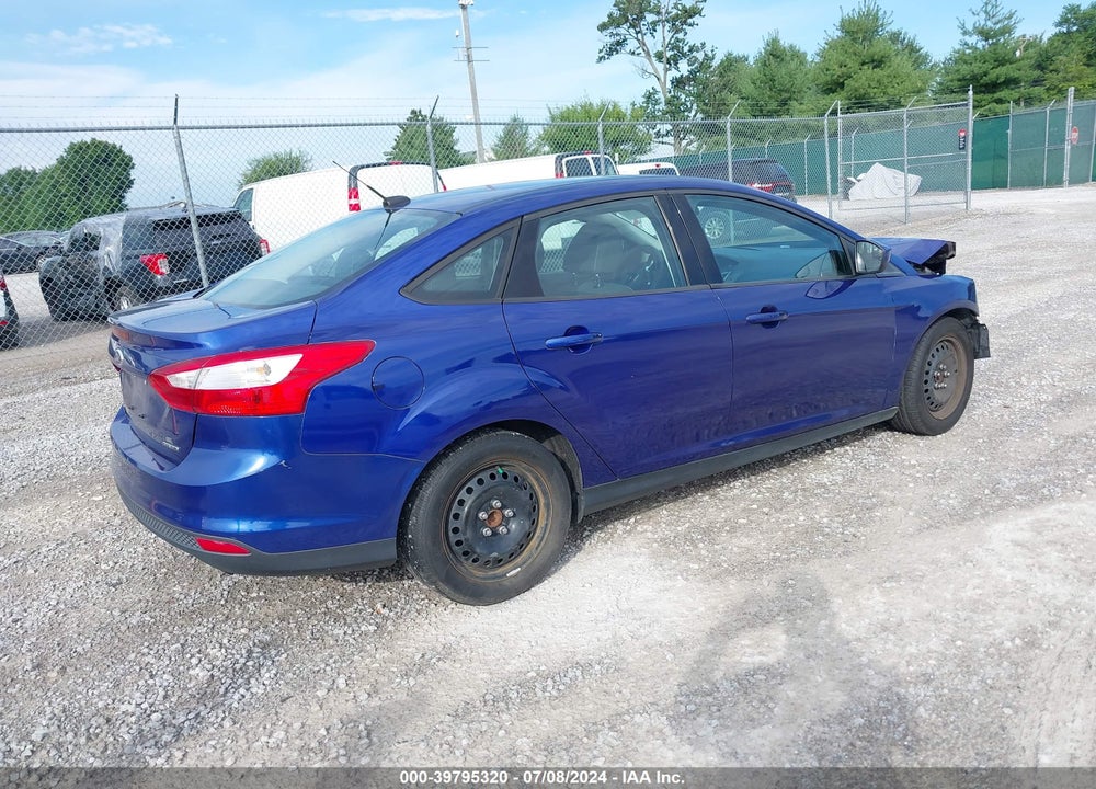 2012 FORD FOCUS SE VIN: 1FAHP3F2XCL464818