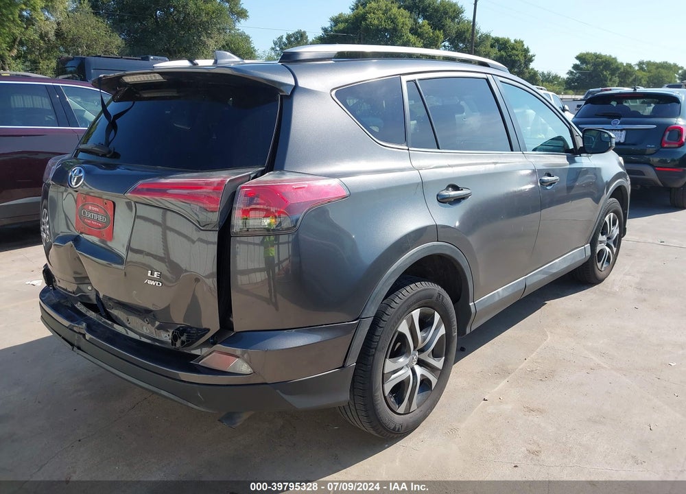 2016 TOYOTA RAV4 LE VIN: 2T3BFREV8GW453353