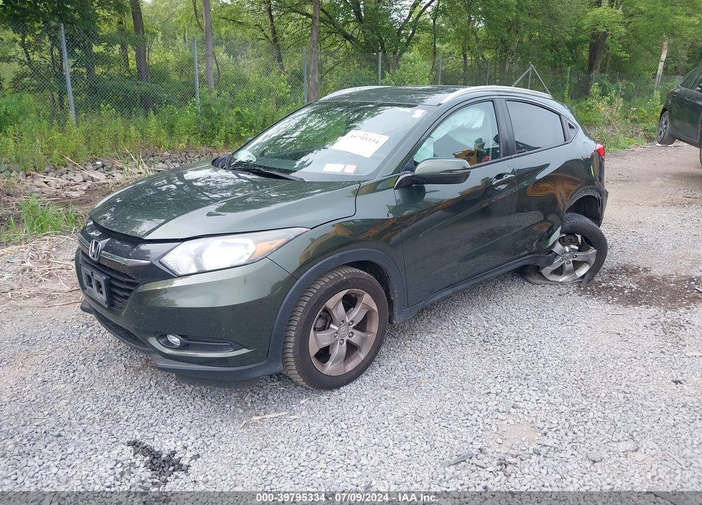 2016 HONDA HR-V EX-L VIN: 3CZRU6H78GM734208