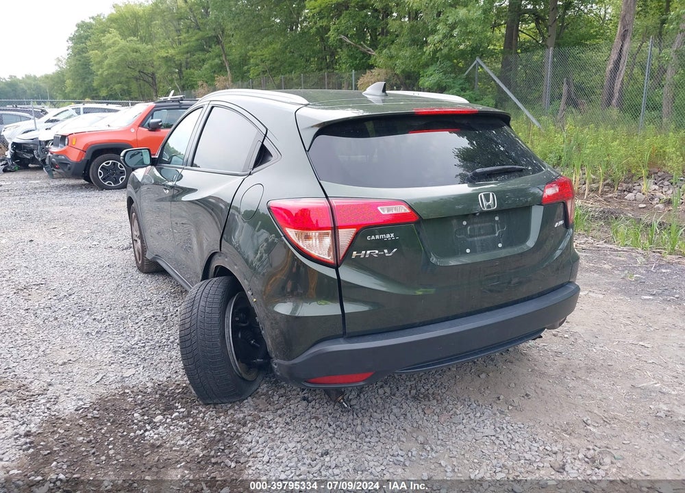 2016 HONDA HR-V EX-L VIN: 3CZRU6H78GM734208