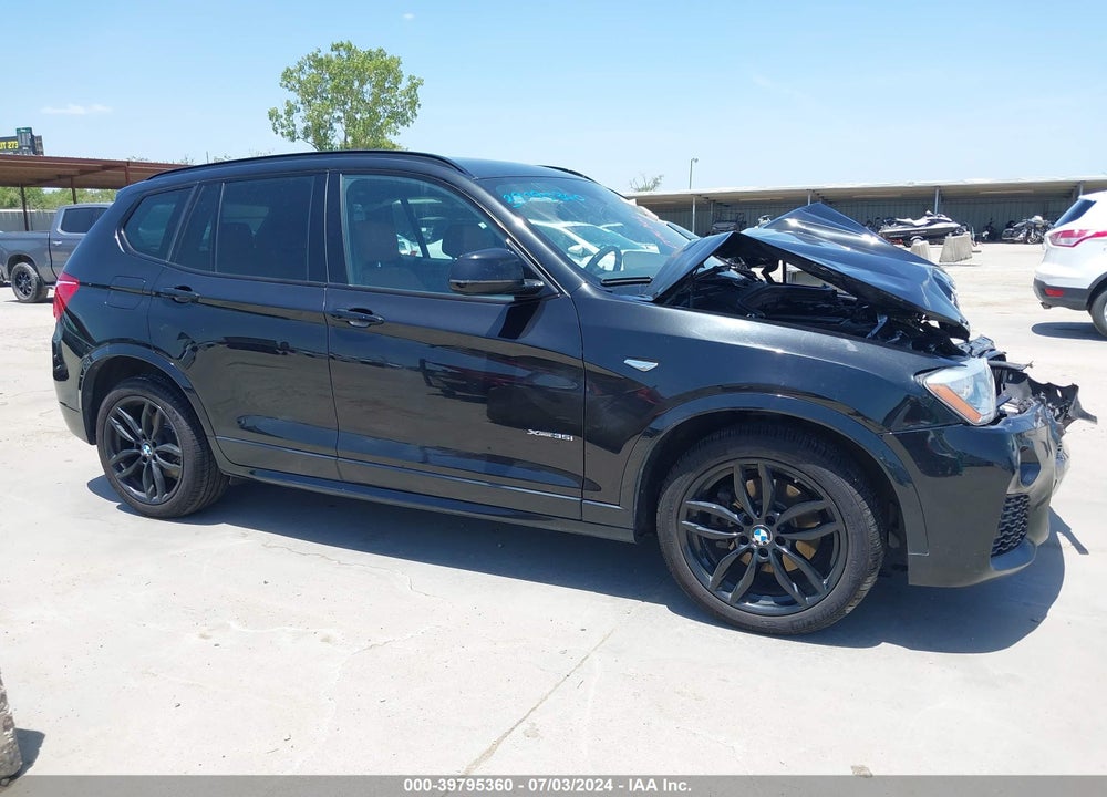 2017 BMW X3 XDRIVE35I VIN: 5UXWX7C5XH0S20147