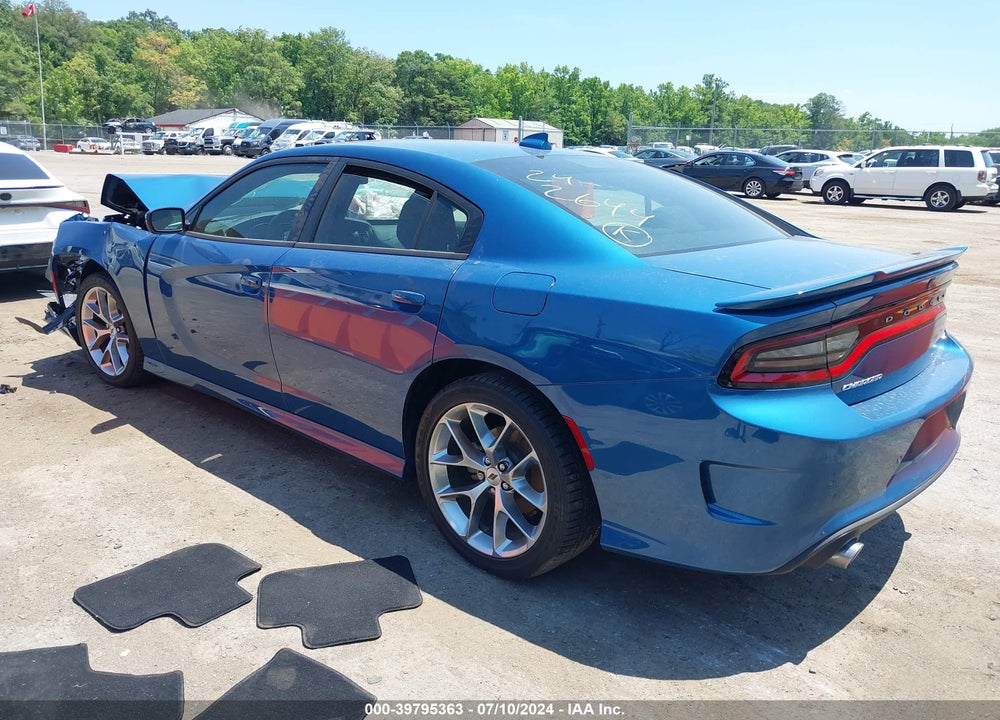 2021 DODGE CHARGER GT RWD VIN: 2C3CDXHG6MH640327