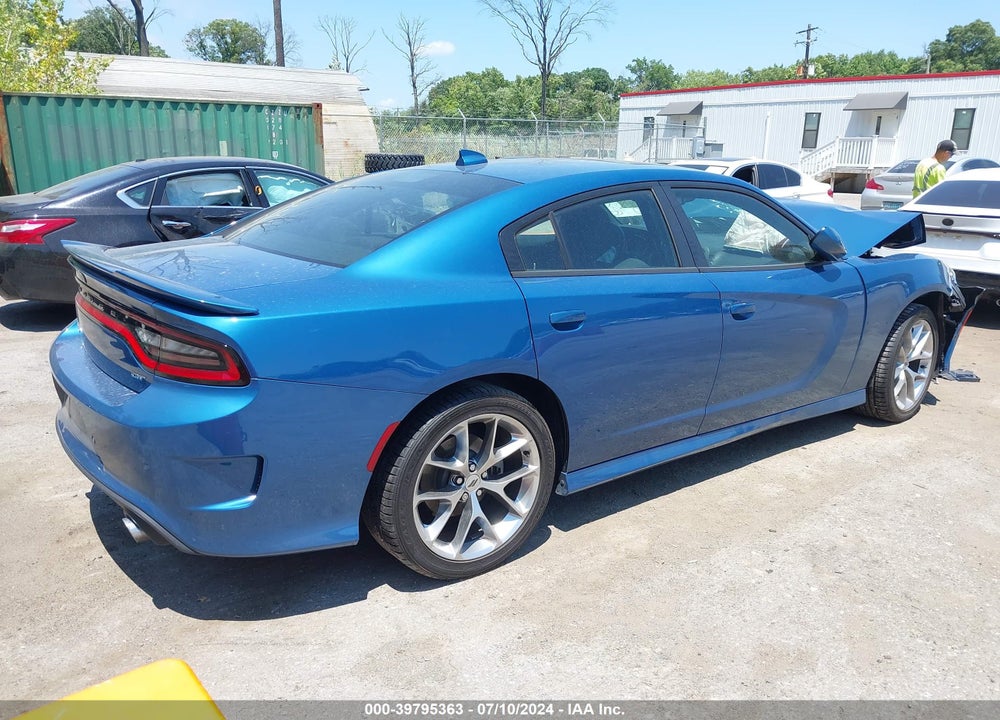 2021 DODGE CHARGER GT RWD VIN: 2C3CDXHG6MH640327