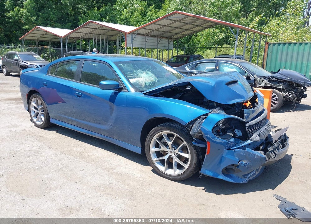 2021 DODGE CHARGER GT RWD VIN: 2C3CDXHG6MH640327