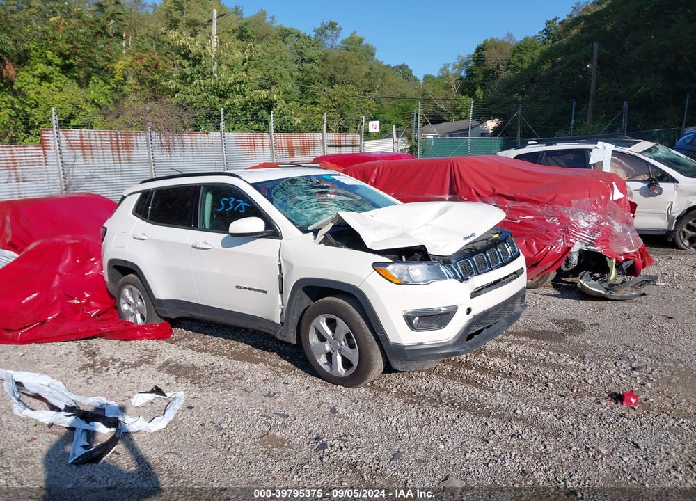 2020 JEEP COMPASS LATITUDE 4X4 VIN: 3C4NJDBB0LT150383