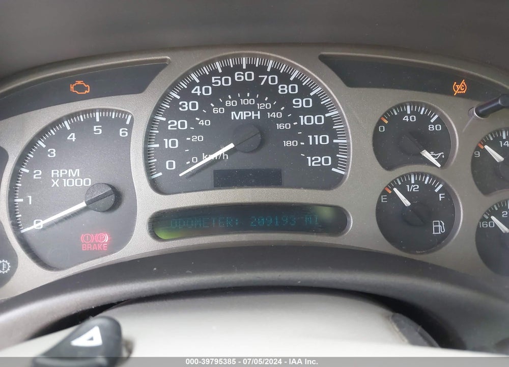 2005 GMC YUKON XL 1500 DENALI VIN: 1GKFK66U35J197477