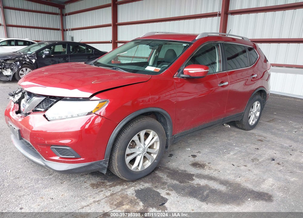 2015 NISSAN ROGUE SV VIN: KNMAT2MV6FP541342