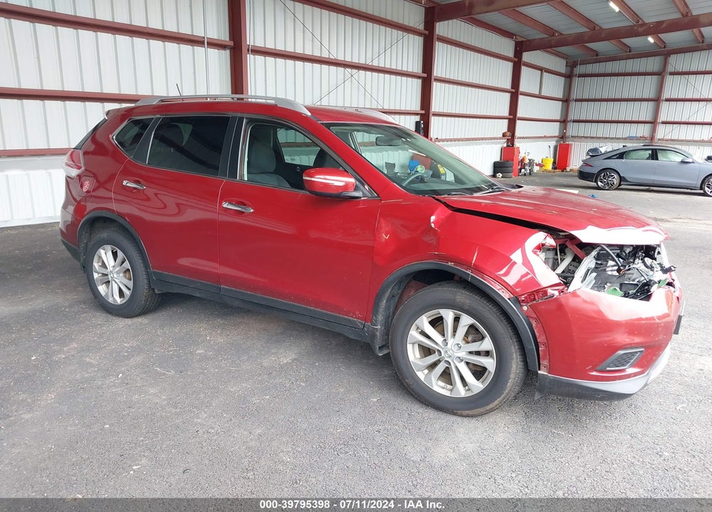 2015 NISSAN ROGUE SV VIN: KNMAT2MV6FP541342