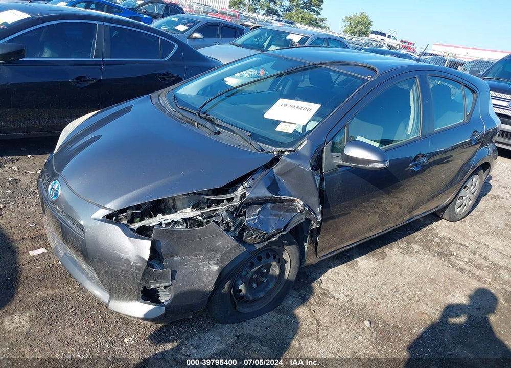 2013 TOYOTA PRIUS C TWO VIN: JTDKDTB35D1542541