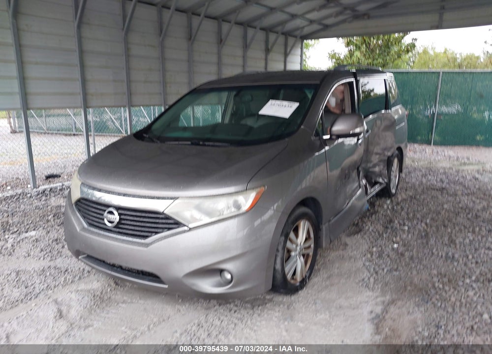2011 NISSAN QUEST LE VIN: JN8AE2KP2B9000340