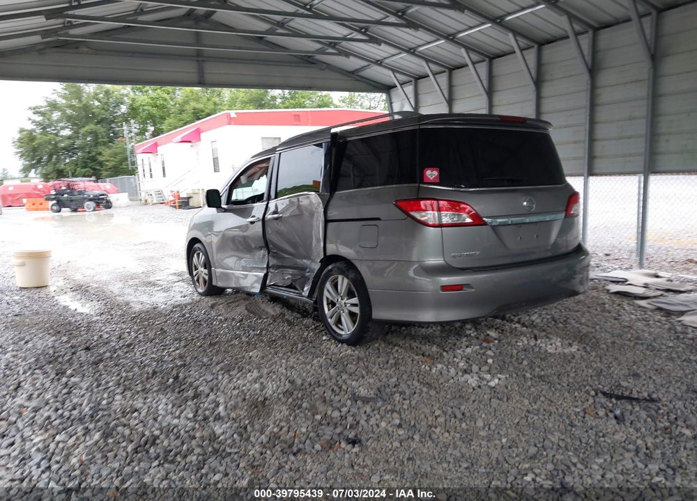 2011 NISSAN QUEST LE VIN: JN8AE2KP2B9000340