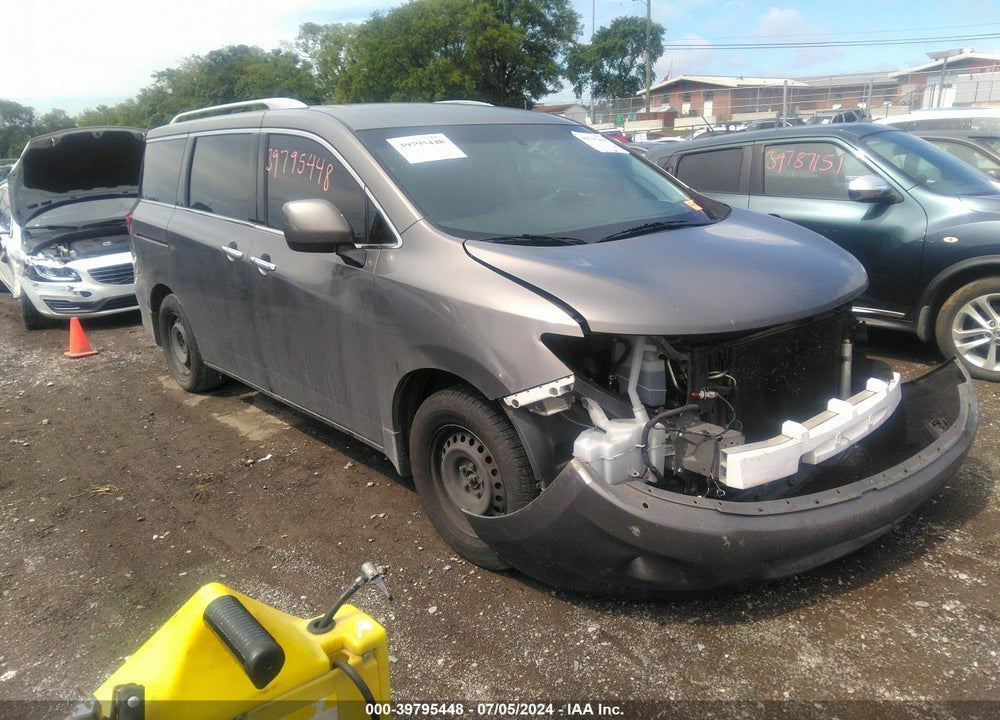 2015 NISSAN QUEST S VIN: JN8AE2KP4F9130741