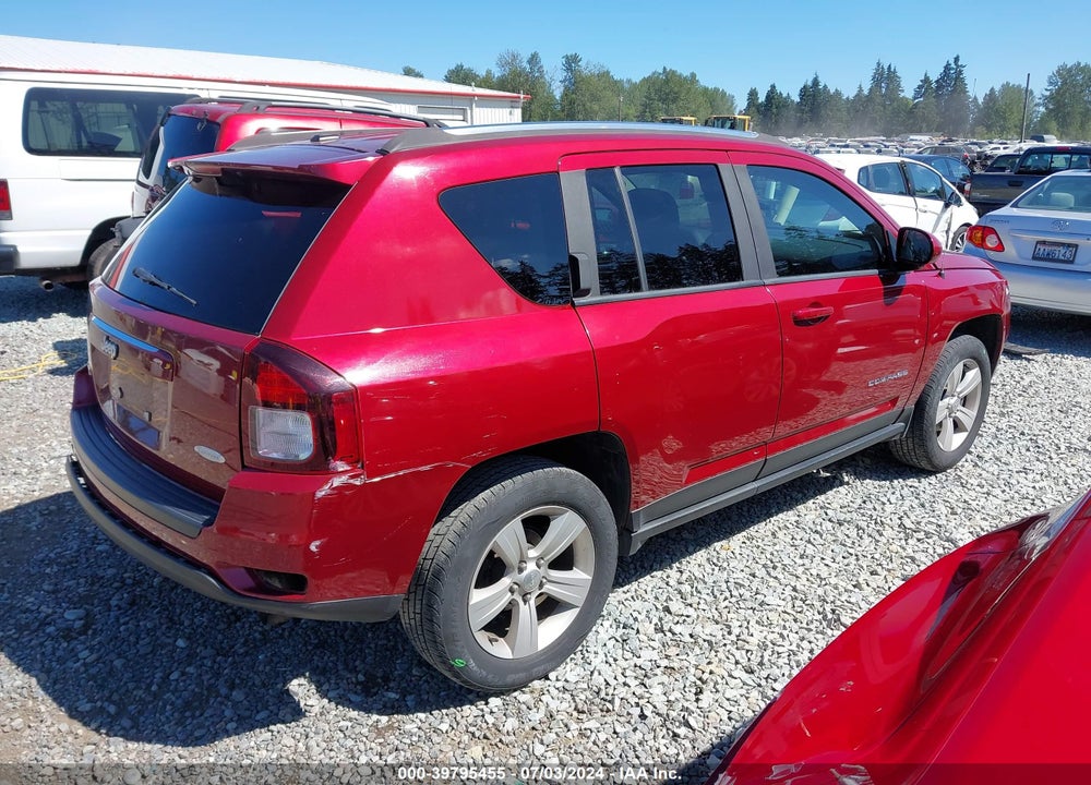 2014 JEEP COMPASS LATITUDE VIN: 1C4NJDEB3ED886190