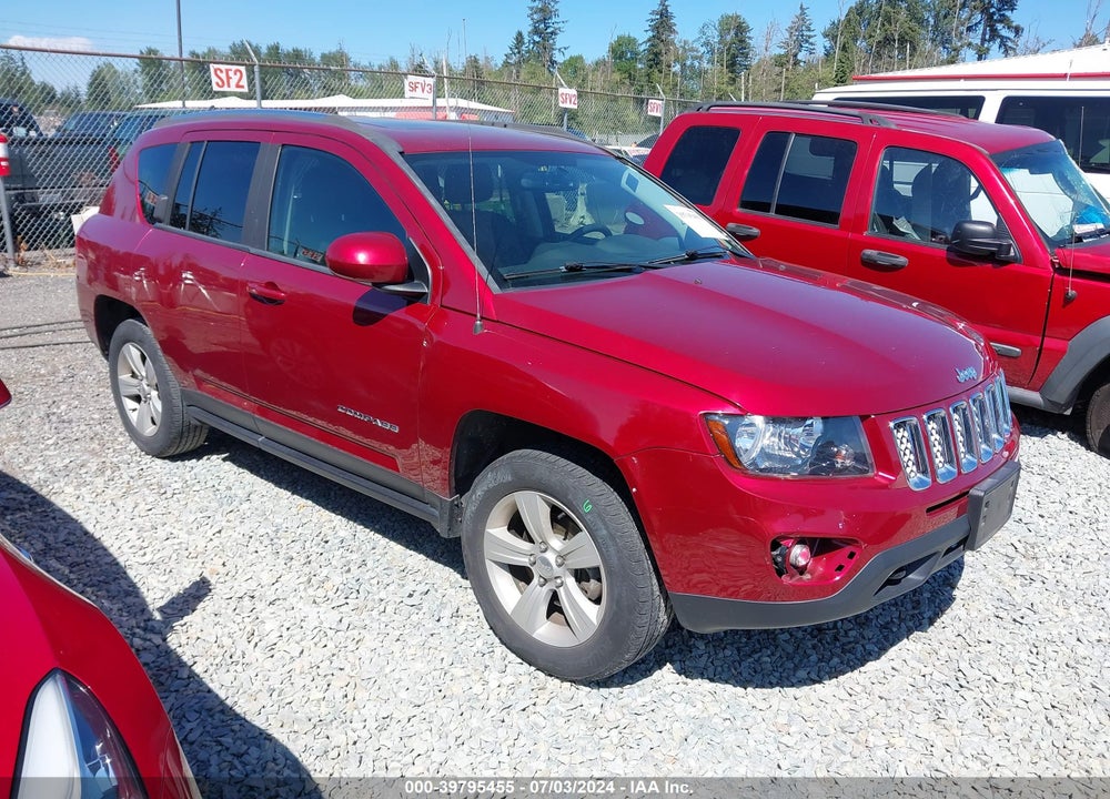 2014 JEEP COMPASS LATITUDE VIN: 1C4NJDEB3ED886190
