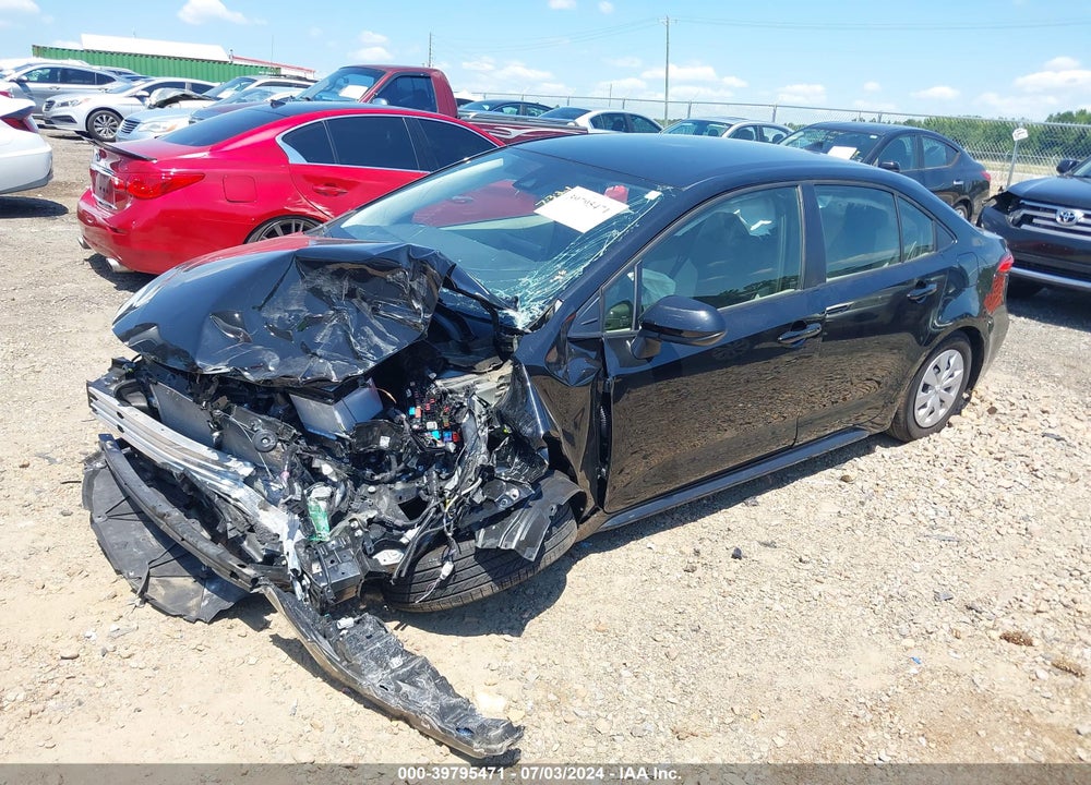 2022 TOYOTA COROLLA L VIN: JTDDPMAE0NJ211456