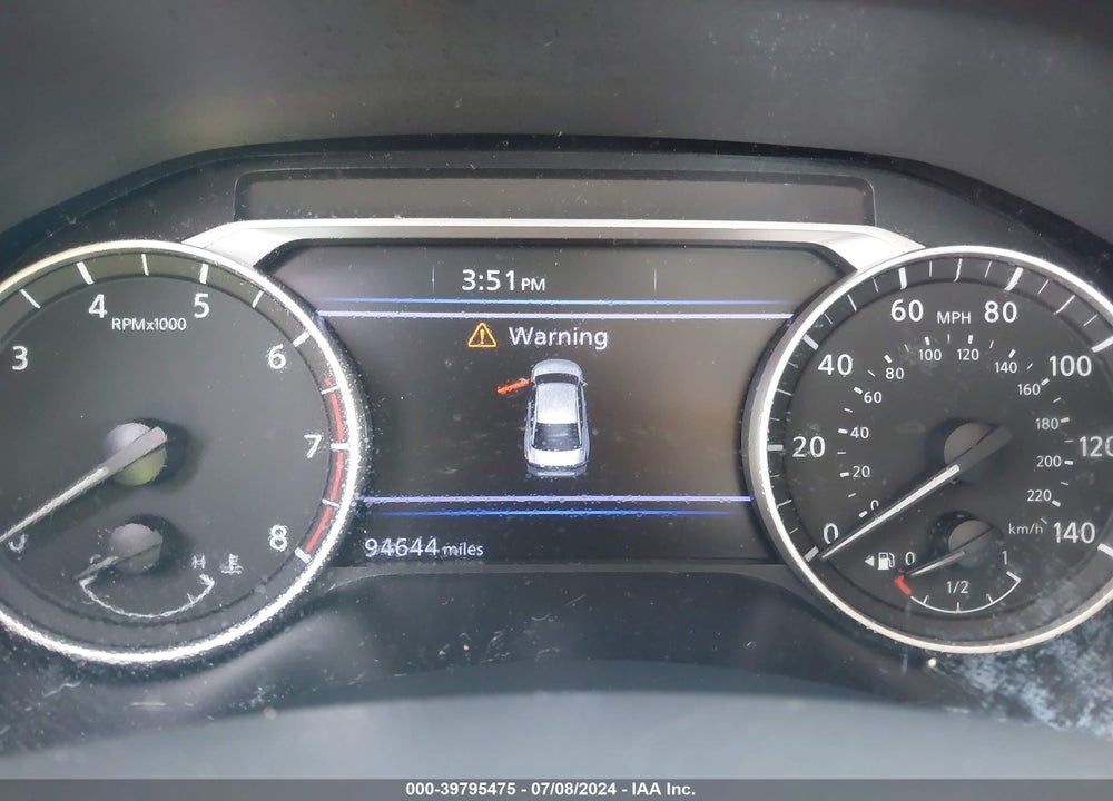 2019 NISSAN ALTIMA VIN: 1N4BL4BV3KC205500