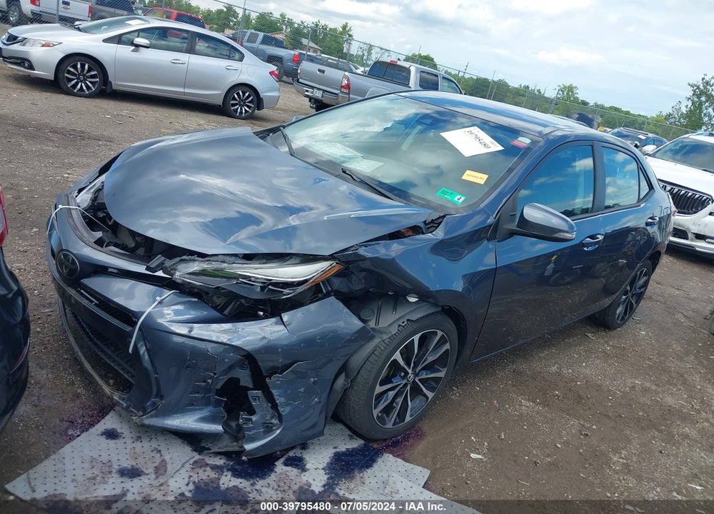 2017 TOYOTA COROLLA SE VIN: 2T1BURHE7HC911025
