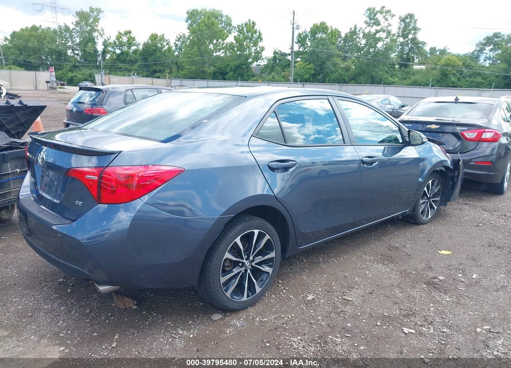 2017 TOYOTA COROLLA SE VIN: 2T1BURHE7HC911025