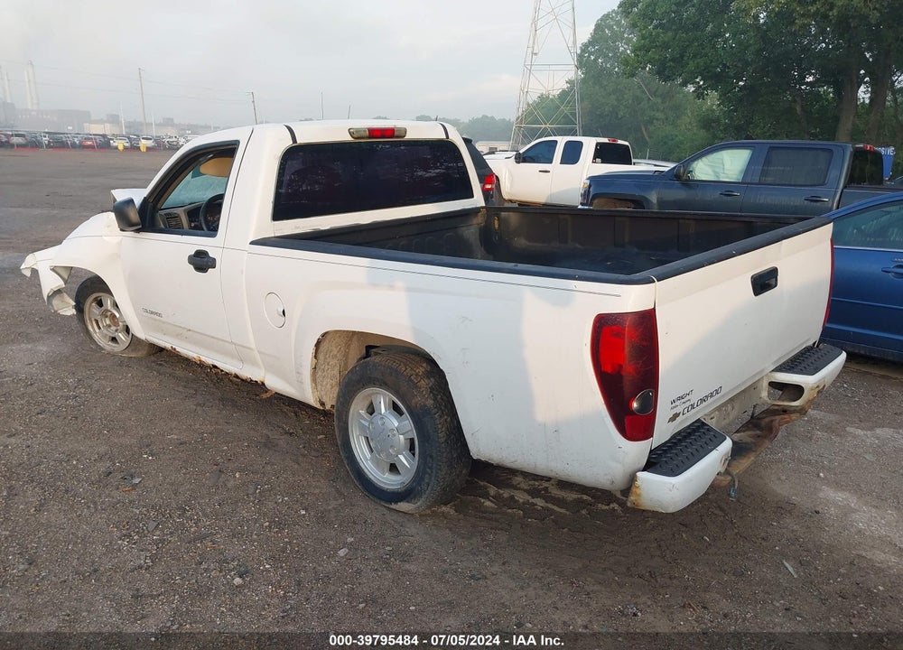 2005 CHEVROLET COLORADO VIN: 1GCCS148X58218825
