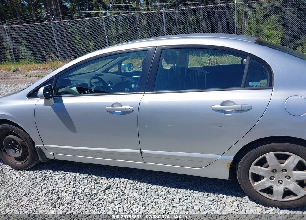 2009 HONDA CIVIC LX VIN: 2HGFA16549H308282
