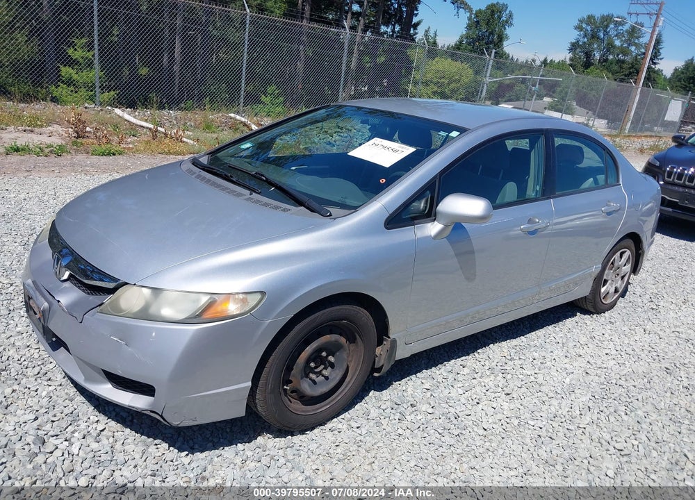 2009 HONDA CIVIC LX VIN: 2HGFA16549H308282