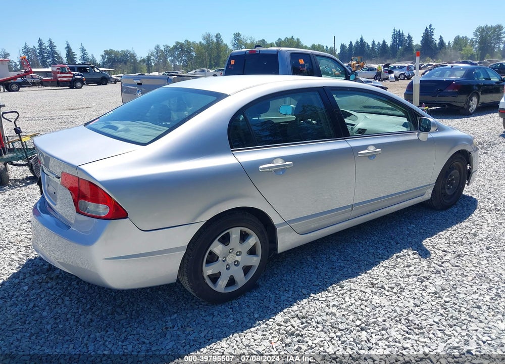 2009 HONDA CIVIC LX VIN: 2HGFA16549H308282