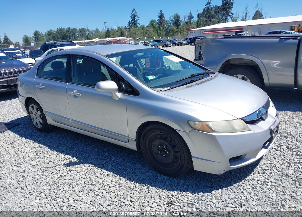 2009 HONDA CIVIC LX VIN: 2HGFA16549H308282