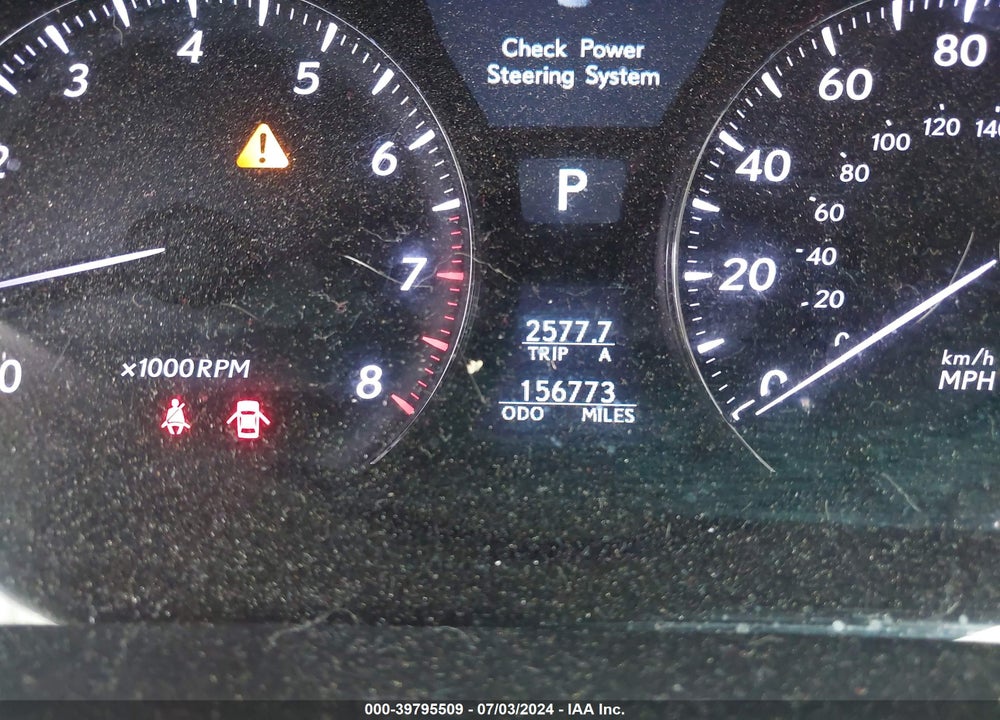 2008 LEXUS LS 460 VIN: JTHBL46F885083743
