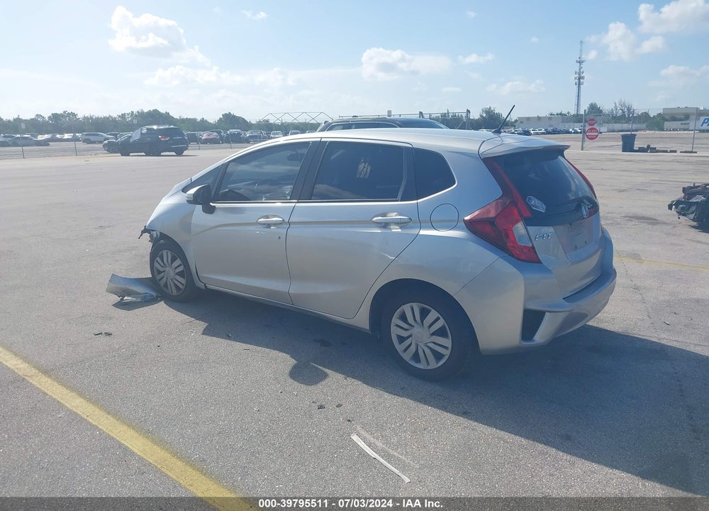 2016 HONDA FIT LX VIN: JHMGK5H58GX024360