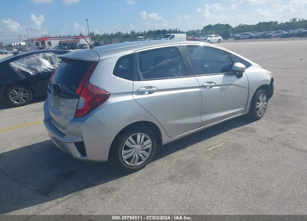 2016 HONDA FIT LX VIN: JHMGK5H58GX024360