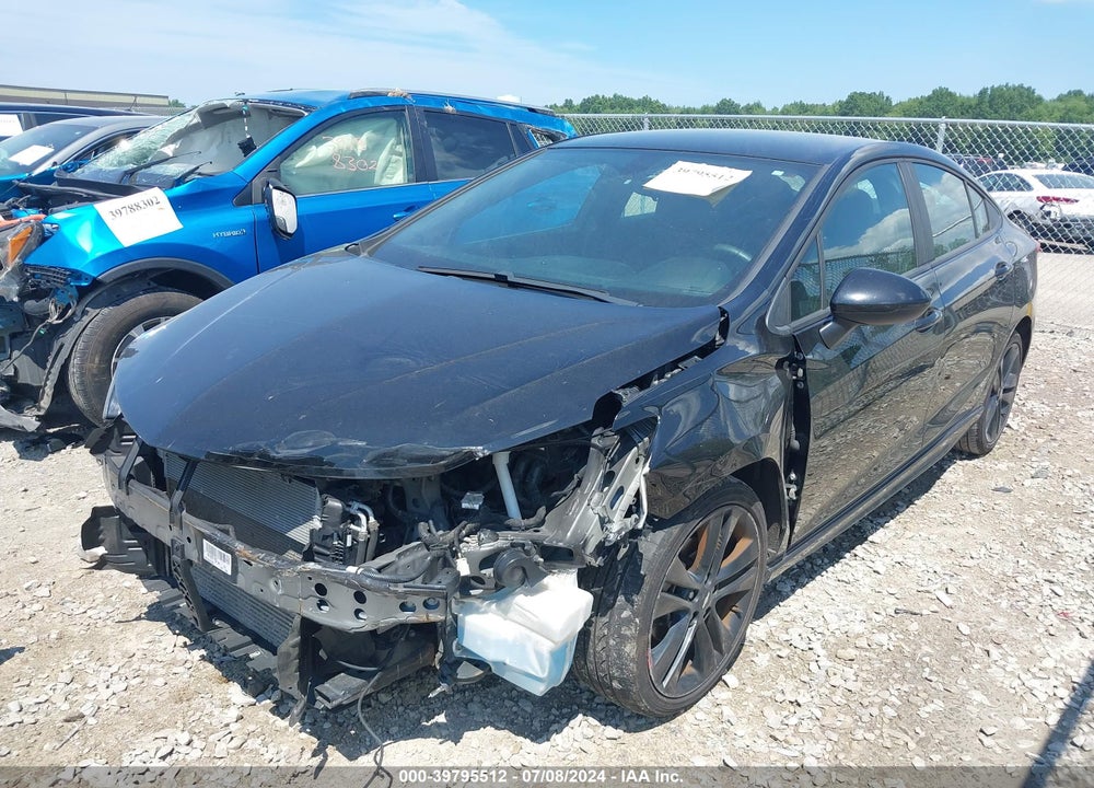 2018 CHEVROLET CRUZE LT AUTO VIN: 1G1BE5SM4J7226910