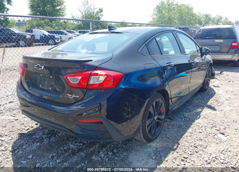 2018 CHEVROLET CRUZE LT AUTO VIN: 1G1BE5SM4J7226910